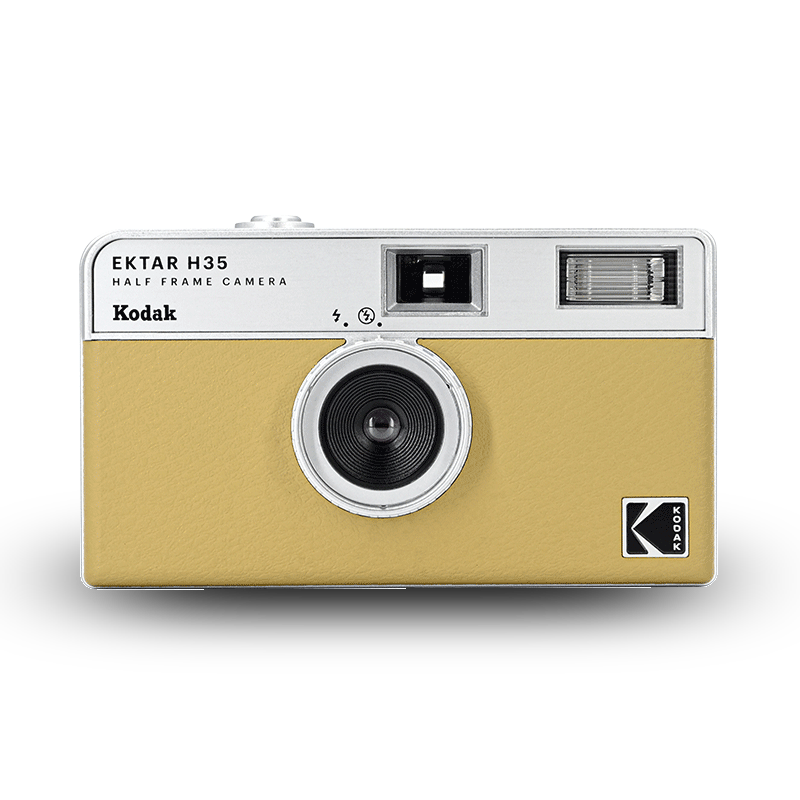 cámara kodak h35 amarillo